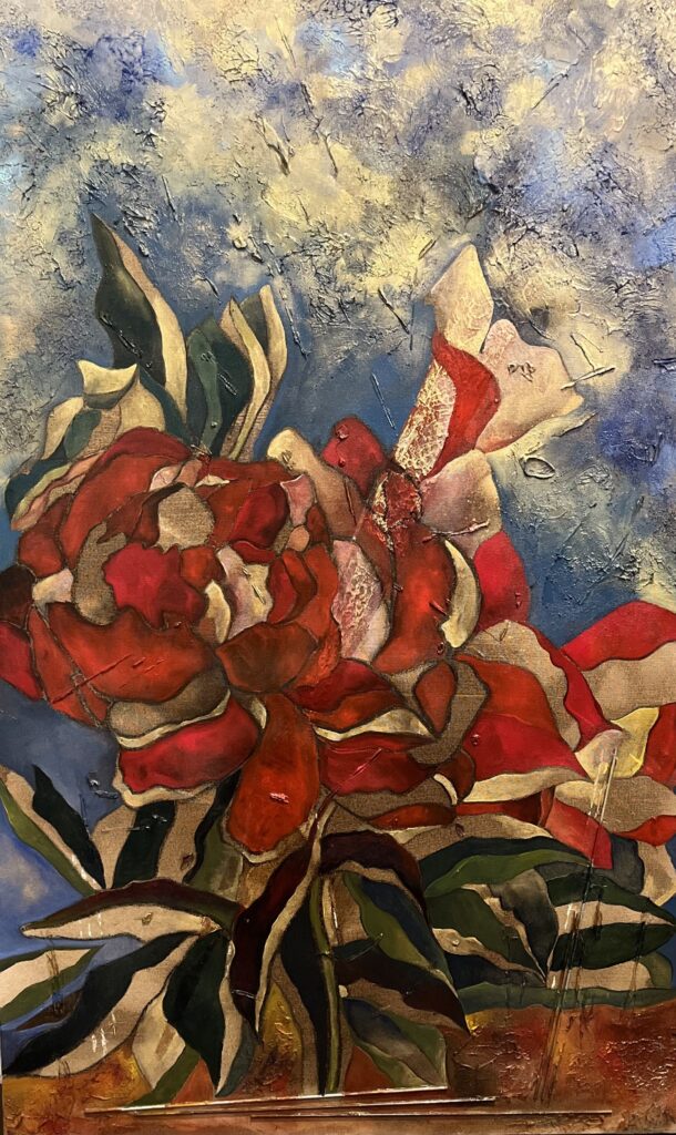 Carnation Bouquet -30"x48" (Acrylic)