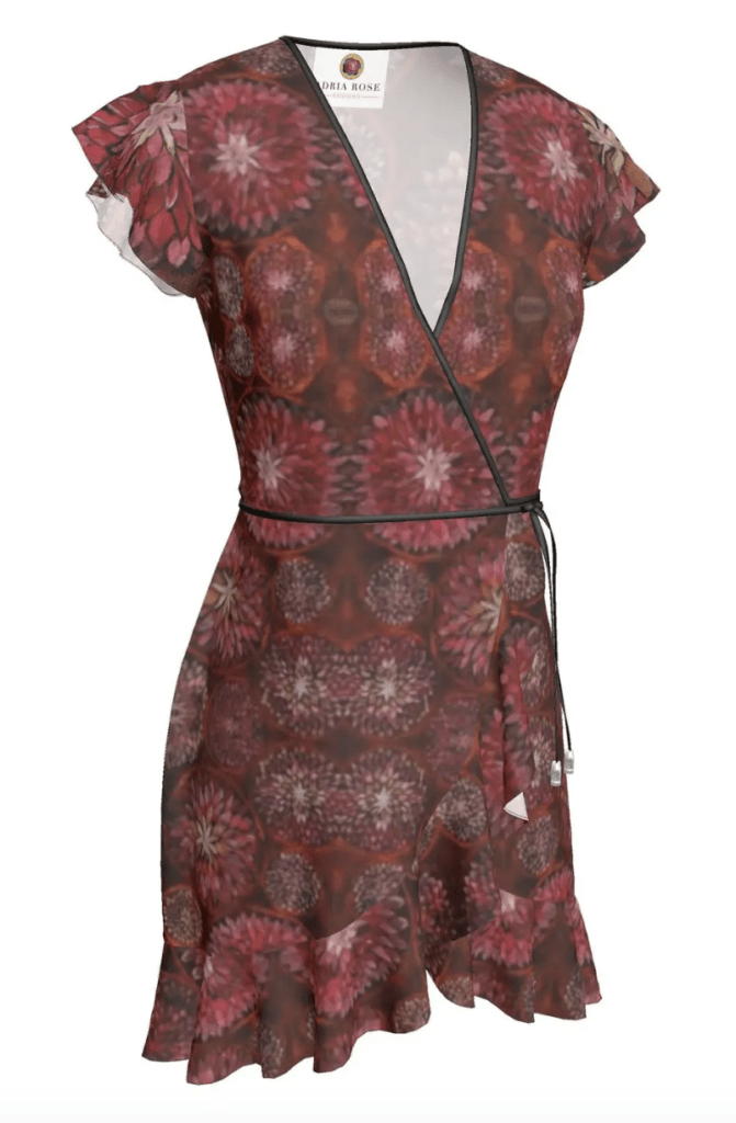 Dahlia Design Tea Dress