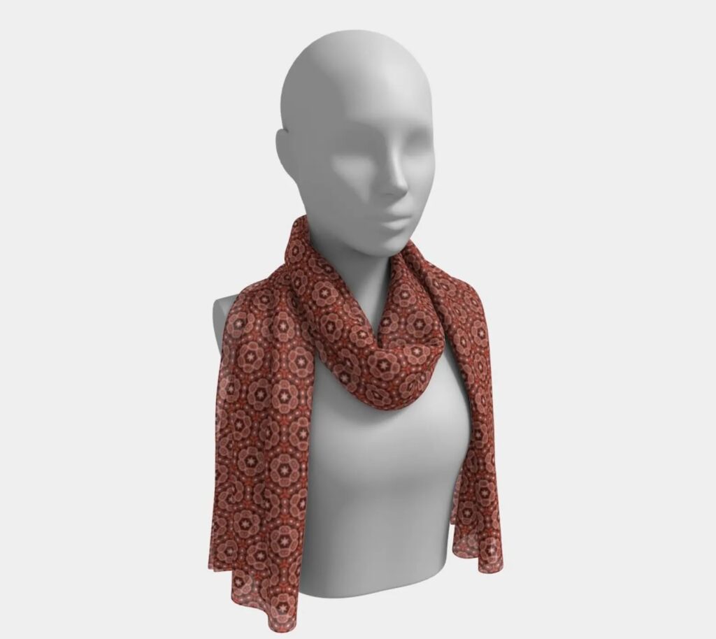 Fall/Winter Kaleidoscope Long Scarf