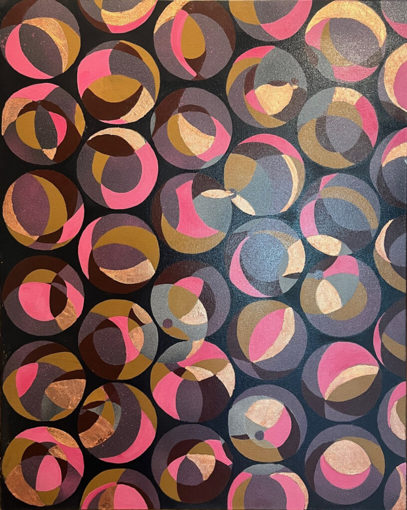 "Geometric Designs" -24"x30" (Acrylic)