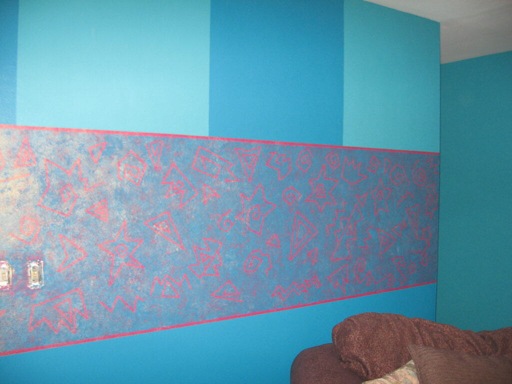 Home Living Room Mural (Completed)