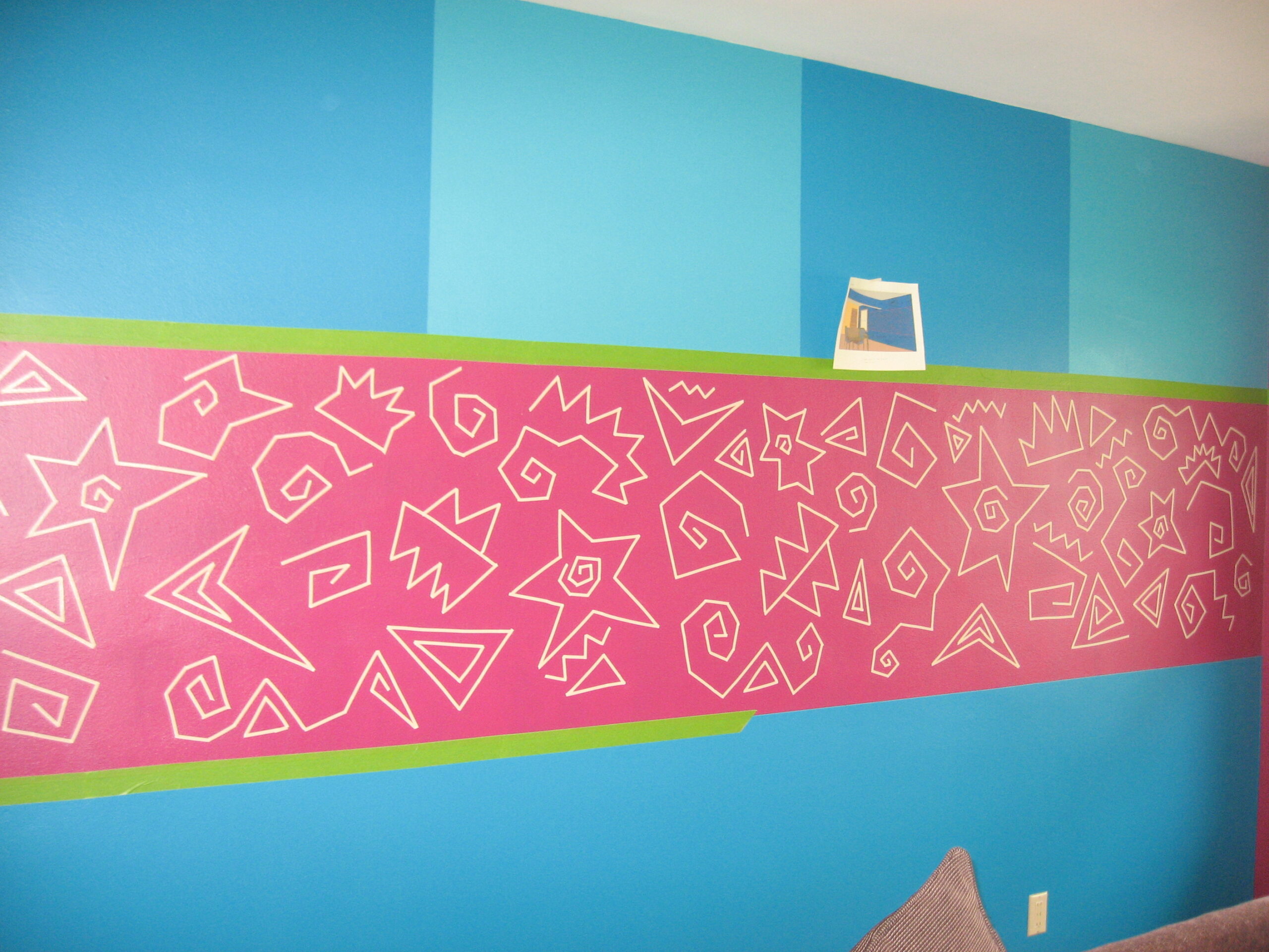 Home Living Room Mural (In Progress)